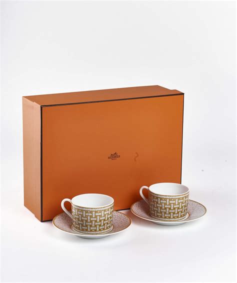 hermes tea cup set|hermes cup price.